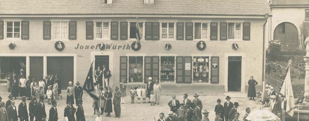 Geschäftsansicht Fa. Würth, 1930